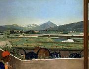 Jean-Etienne Liotard View of Geneva from the Artist s House USA oil painting artist